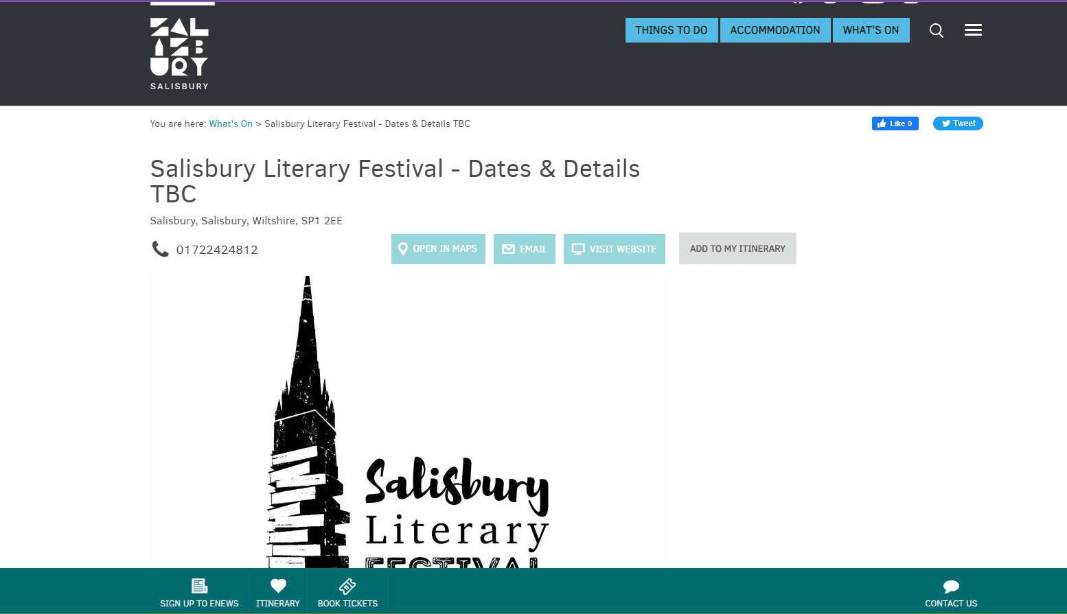 Salisbury Literary Festival
