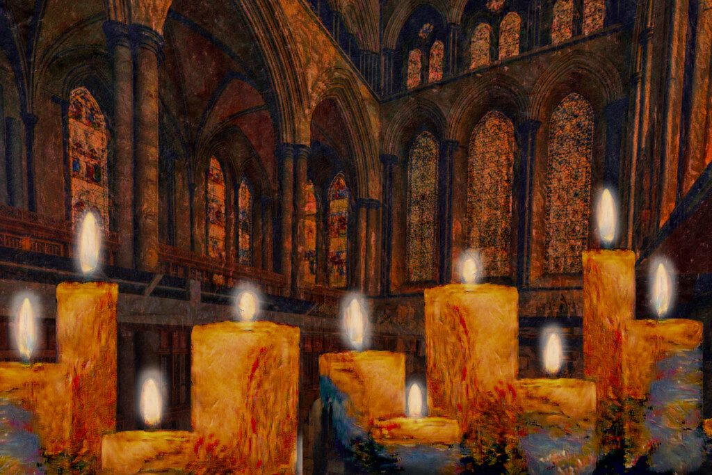 Candlelit Service at Salisbury Cathedral