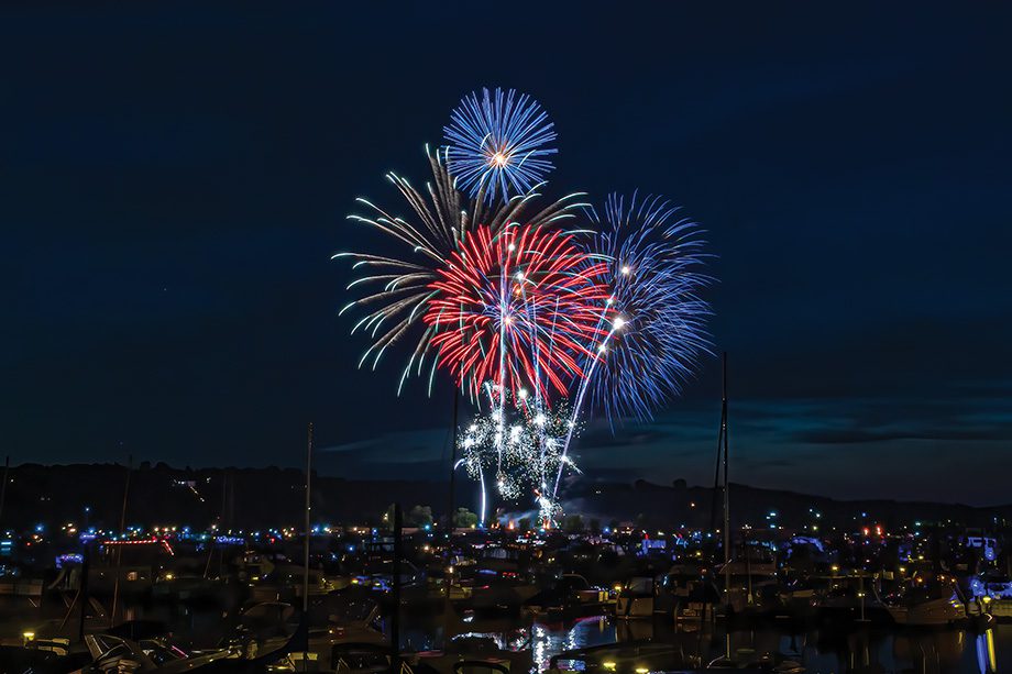 Fireworks Display at Hudson’s Field